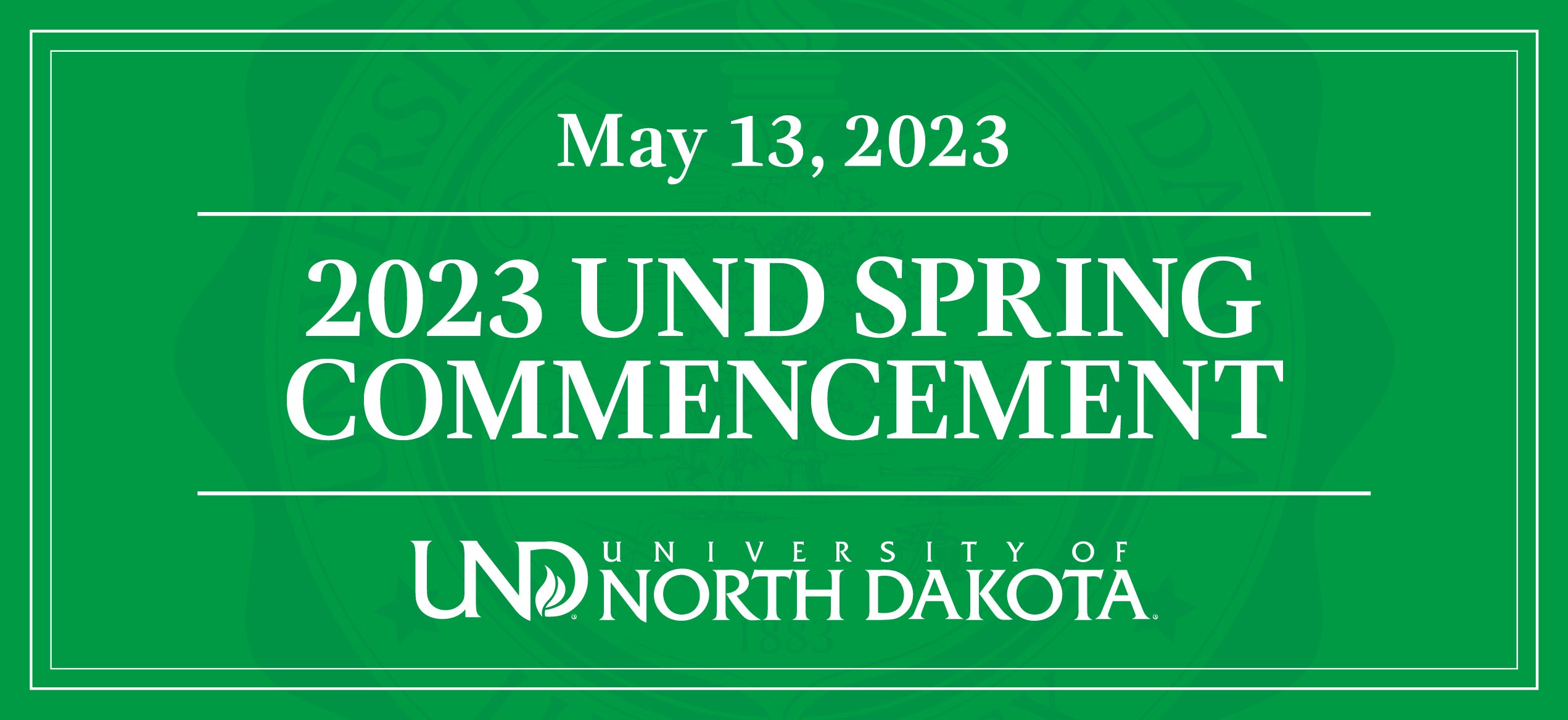 University of North Dakota's Undergraduate Degrees Spring Commencement