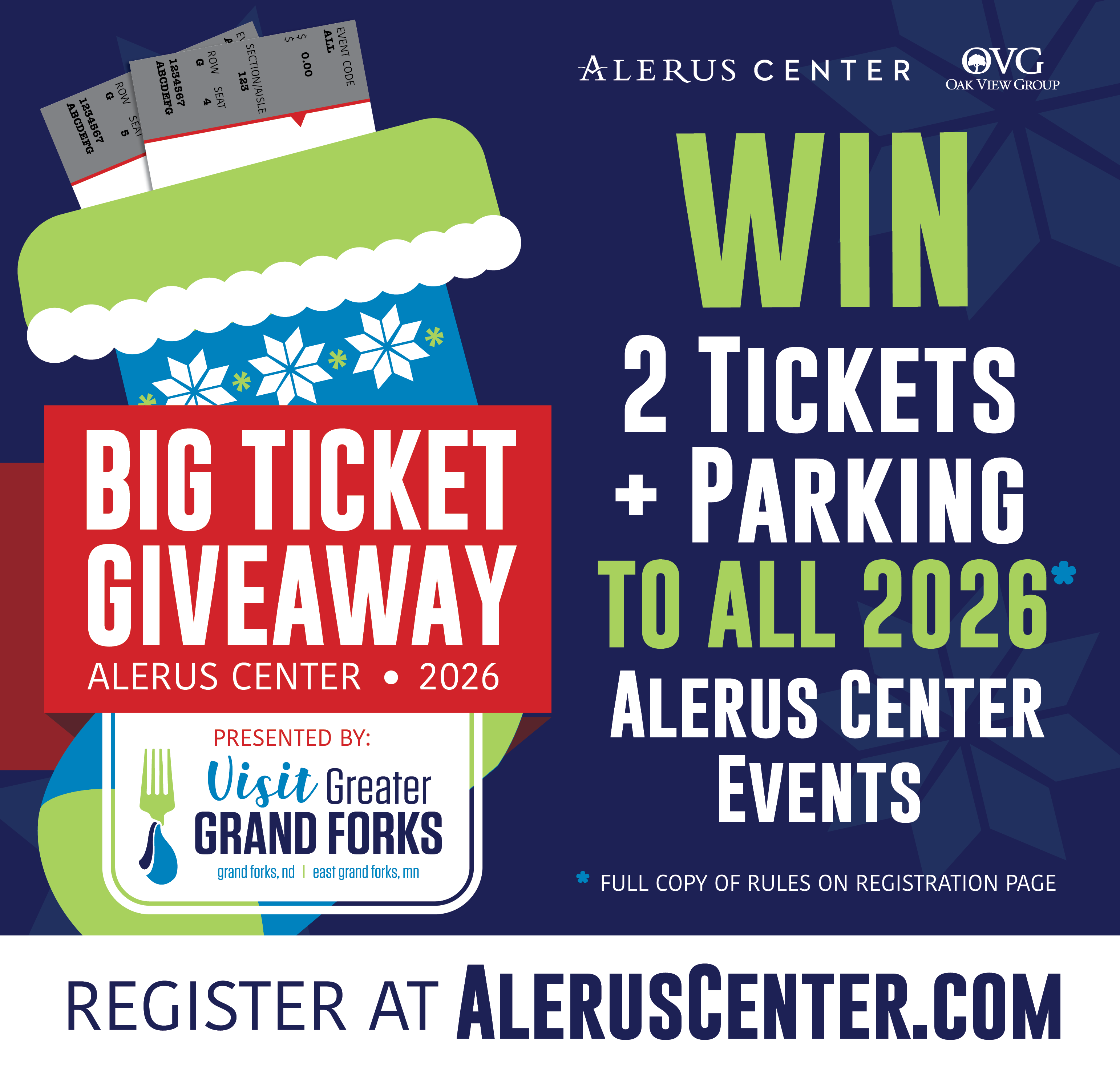 More Info for Big Ticket Giveaway Presented by Visit Greater Grand Forks