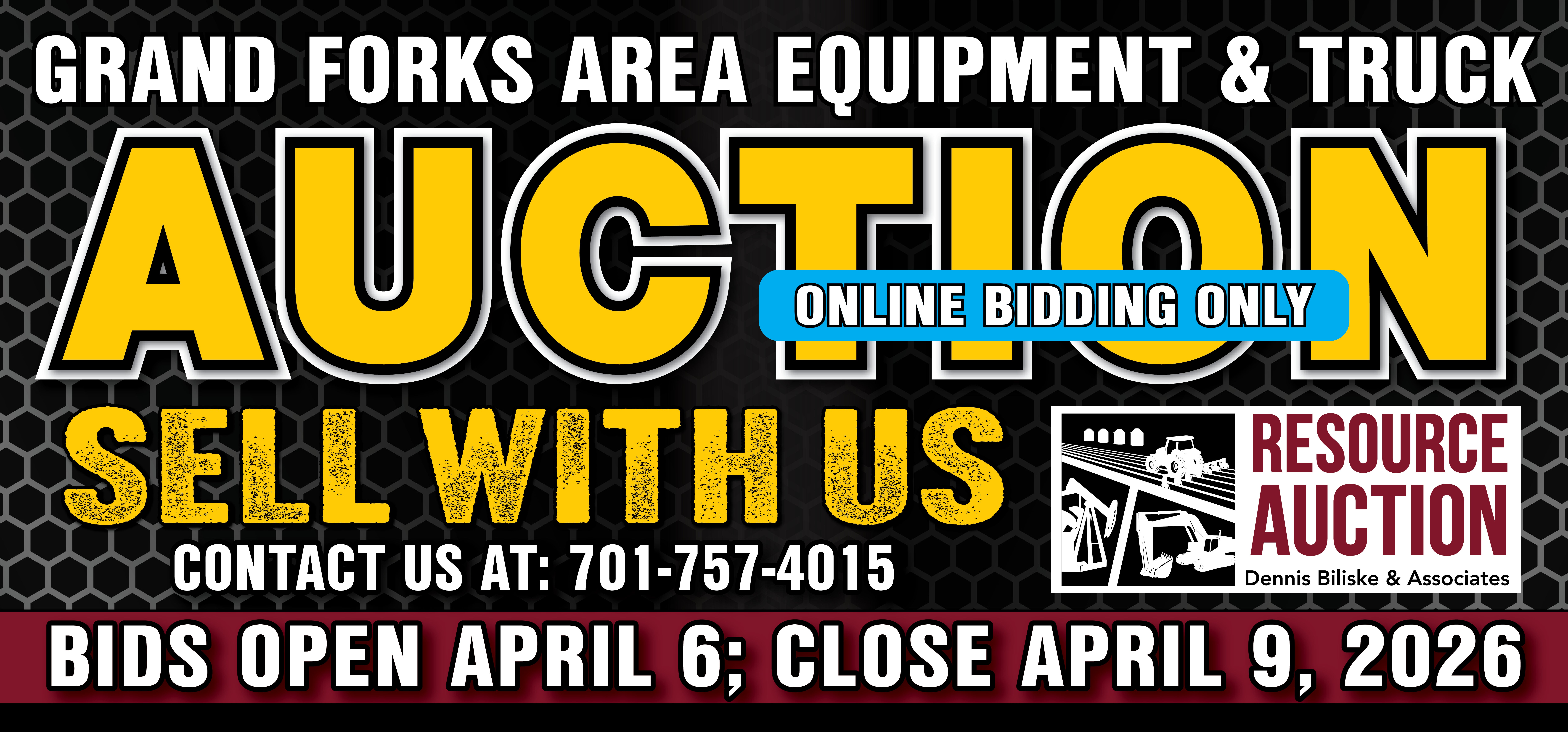 Grand Forks Area Equipment & Truck Auction