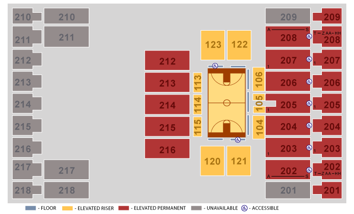 Alerus Center Football Seating Chart