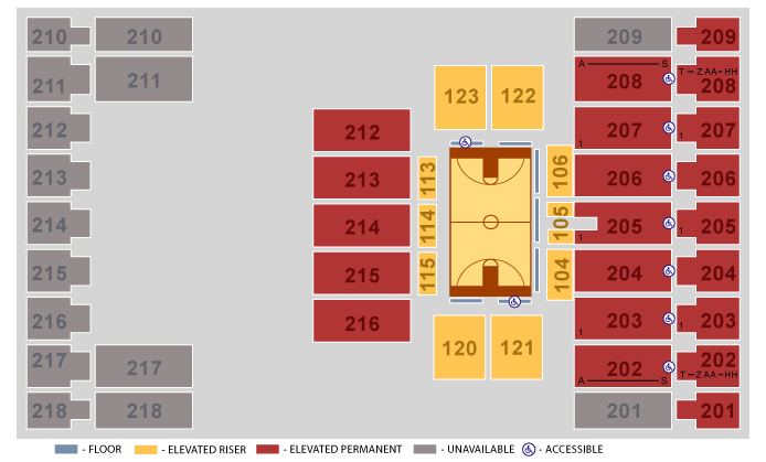 Alerus Center Seating Chart