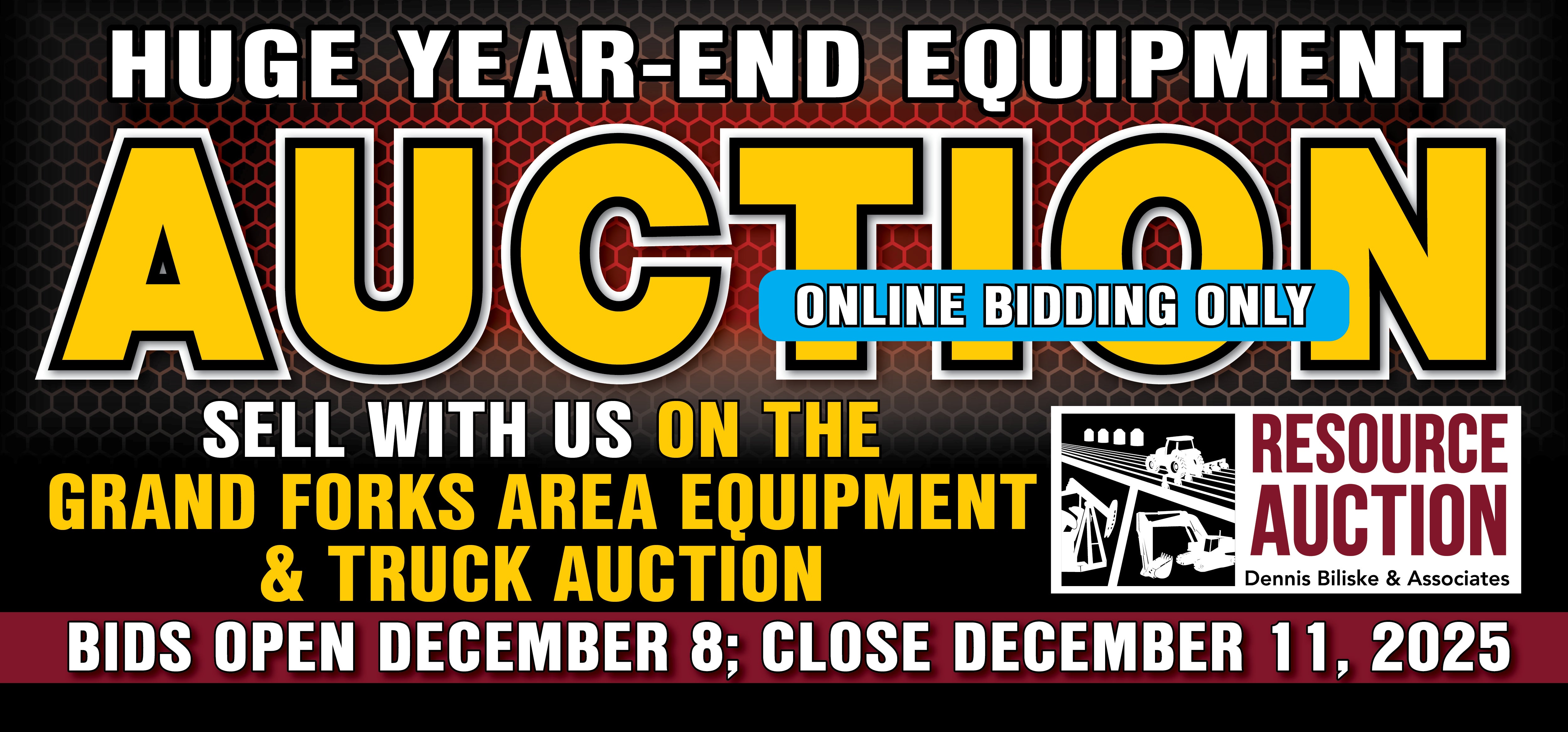 Grand Forks Area Equipment & Truck Auction