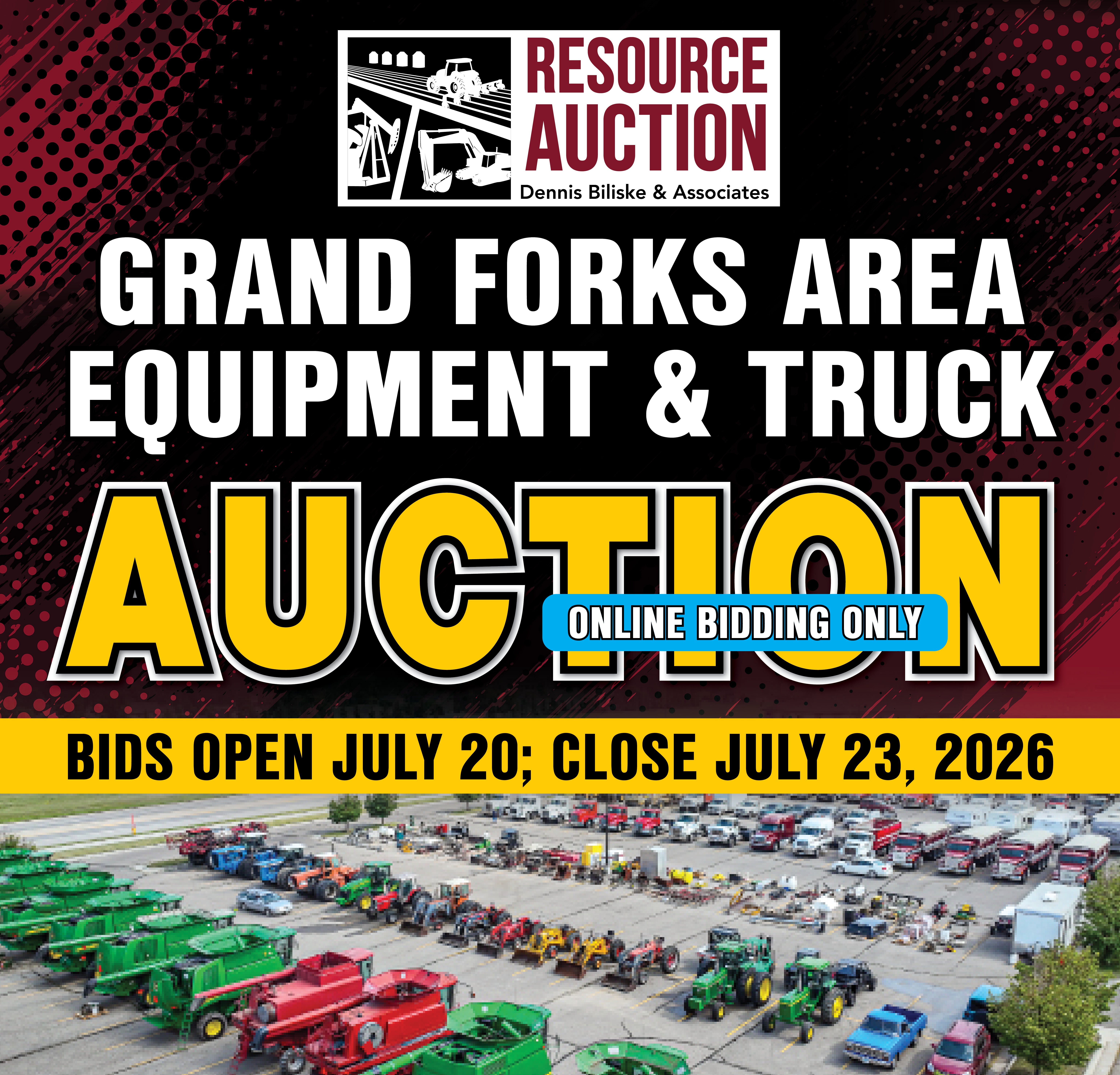 More Info for July Grand Forks Area Equipment & Truck Auction