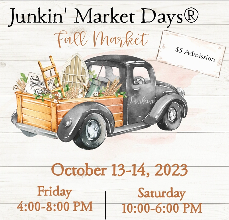 More Info for Junkin' Market Days