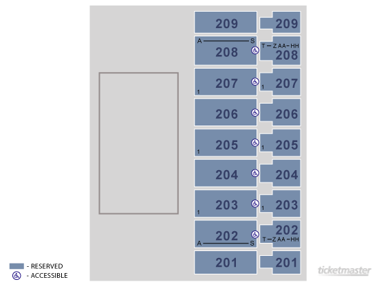 Genesee Seating Chart