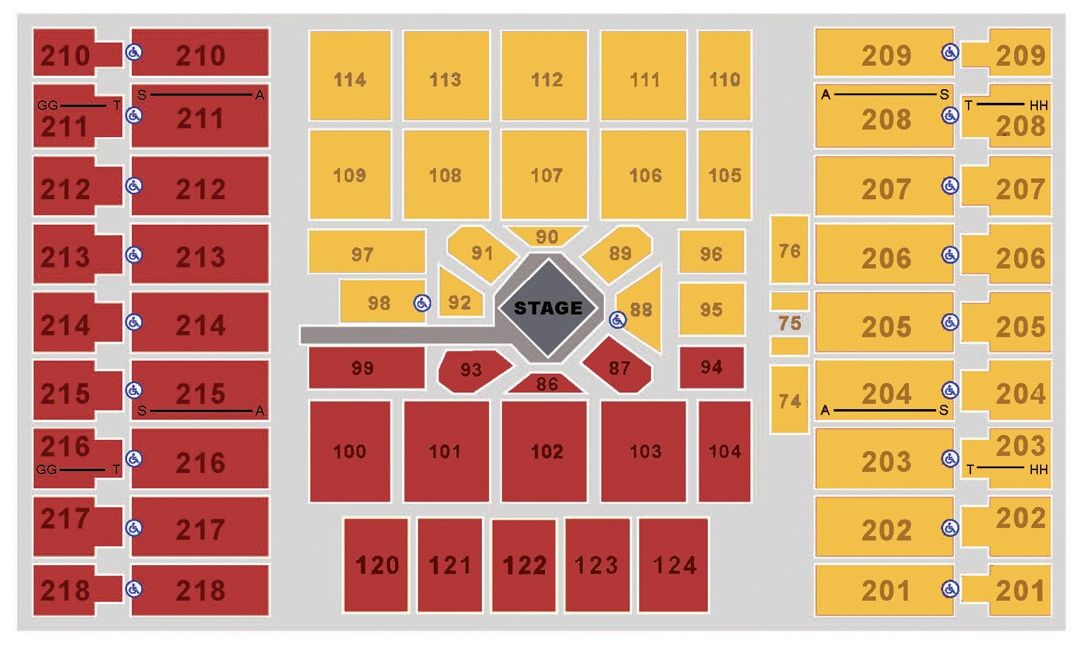 Erie Insurance Arena Seating Chart With Rows