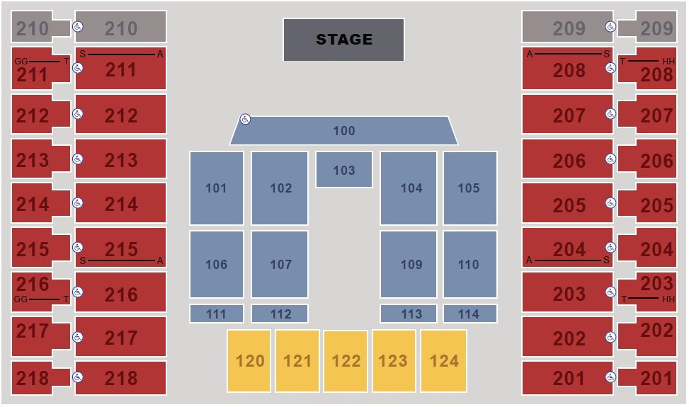 First Niagara Center Seating Chart Wwe