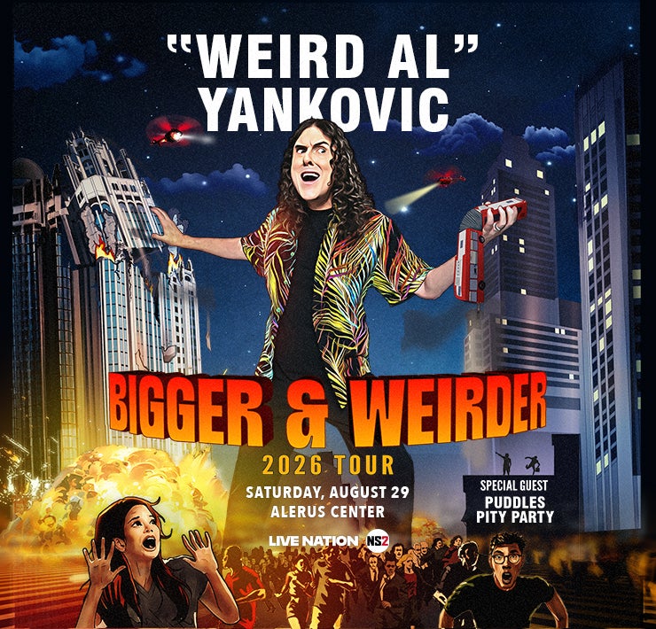 More Info for “Weird Al” Yankovic: Bigger & Weirder 2026 Tour