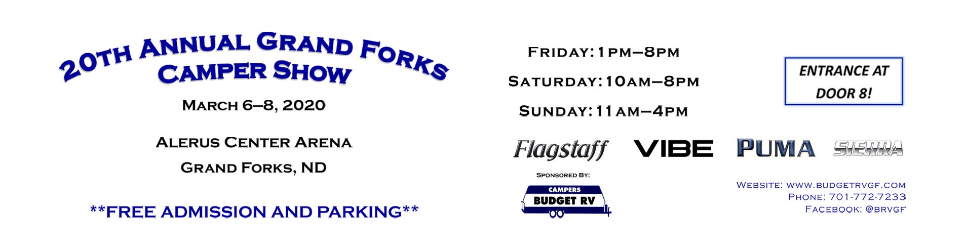 20th Annual Grand Forks Camper Show