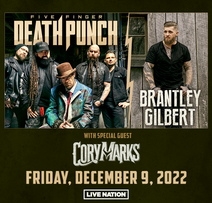 More Info for Five Finger Death Punch + Brantley Gilbert